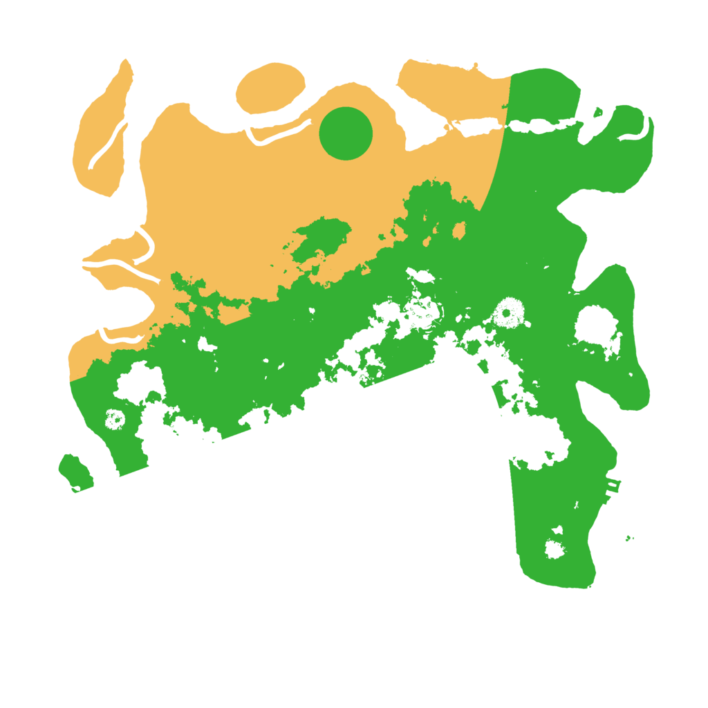 Biome Rust Map: Procedural Map, Size: 3500, Seed: 1559446683