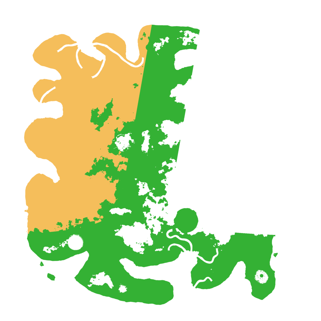 Biome Rust Map: Procedural Map, Size: 3700, Seed: 18014017