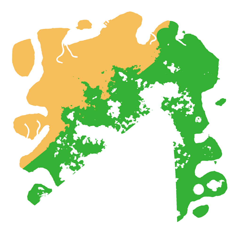 Biome Rust Map: Procedural Map, Size: 4000, Seed: 1388432