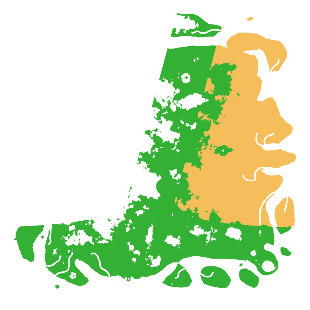 Biome Rust Map: Procedural Map, Size: 4800, Seed: 767842118