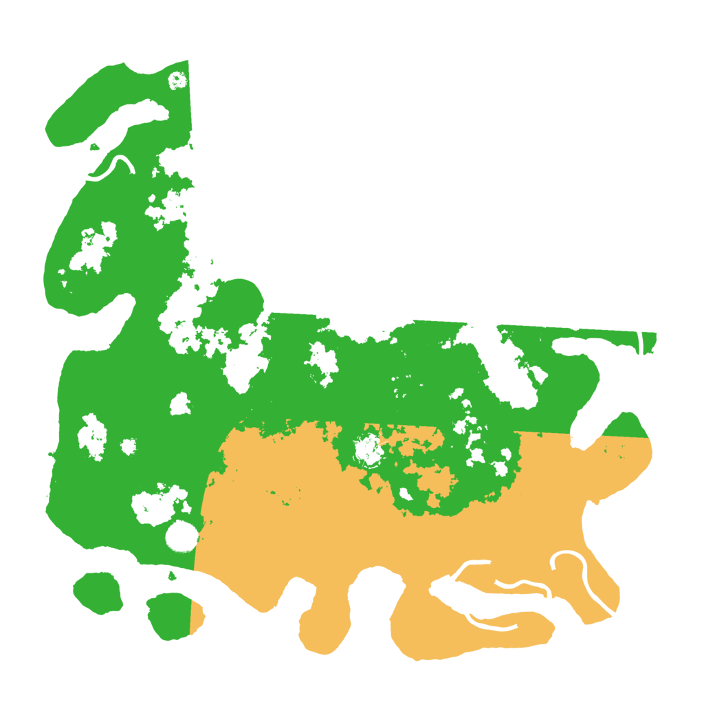 Biome Rust Map: Procedural Map, Size: 4000, Seed: 127501