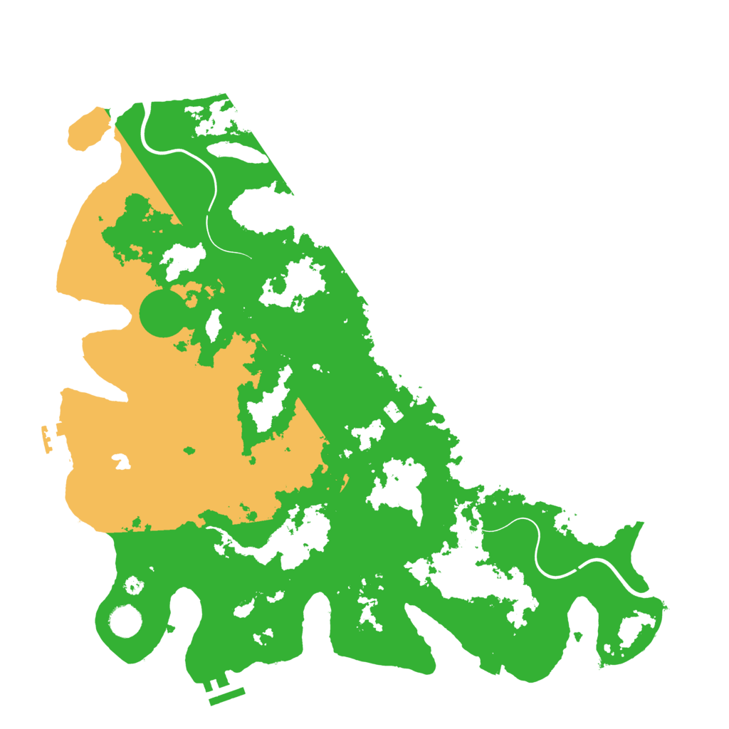 Biome Rust Map: Procedural Map, Size: 4000, Seed: 718059