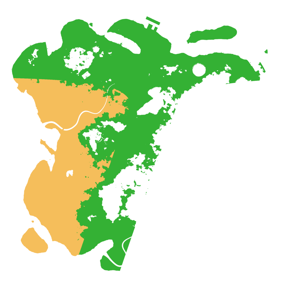 Biome Rust Map: Procedural Map, Size: 4001, Seed: 945951909