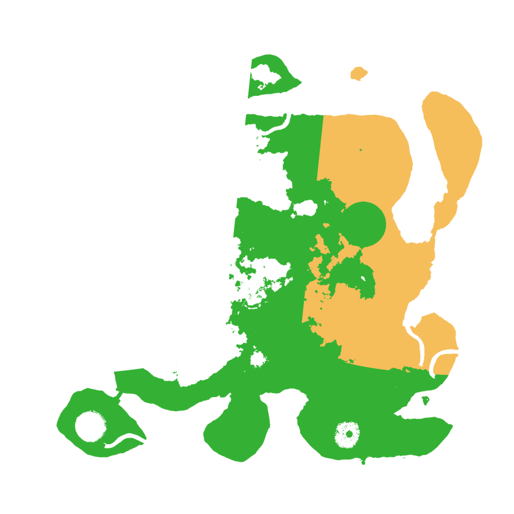 Biome Rust Map: Procedural Map, Size: 3000, Seed: 5444