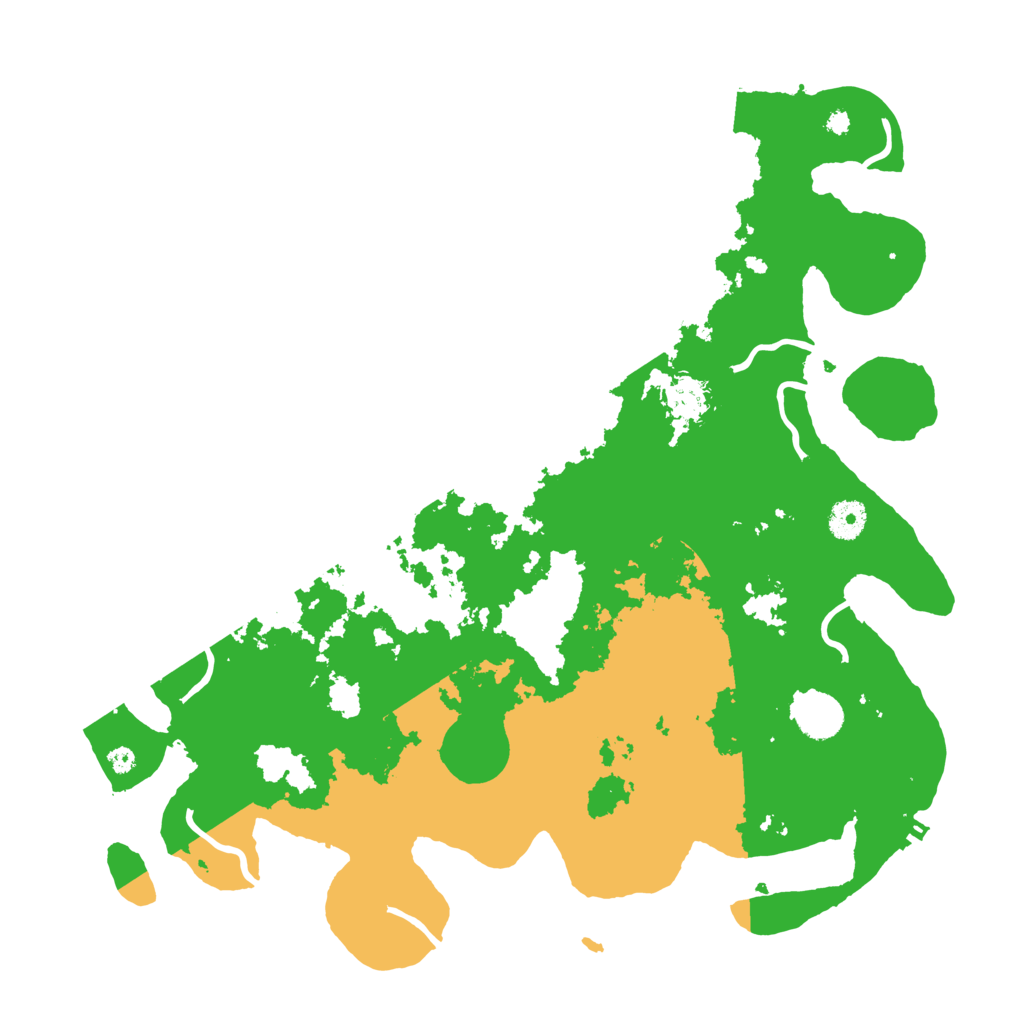 Biome Rust Map: Procedural Map, Size: 4000, Seed: 882497
