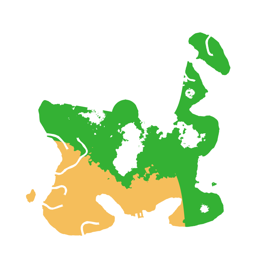 Biome Rust Map: Procedural Map, Size: 2800, Seed: 341231