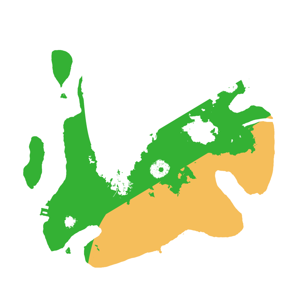 Biome Rust Map: Procedural Map, Size: 2500, Seed: 635397804