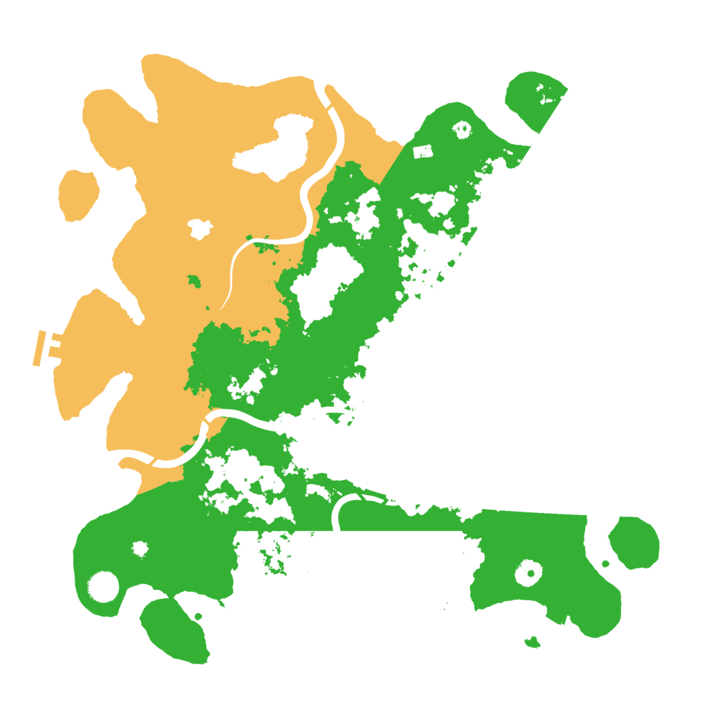 Biome Rust Map: Procedural Map, Size: 4000, Seed: 899167