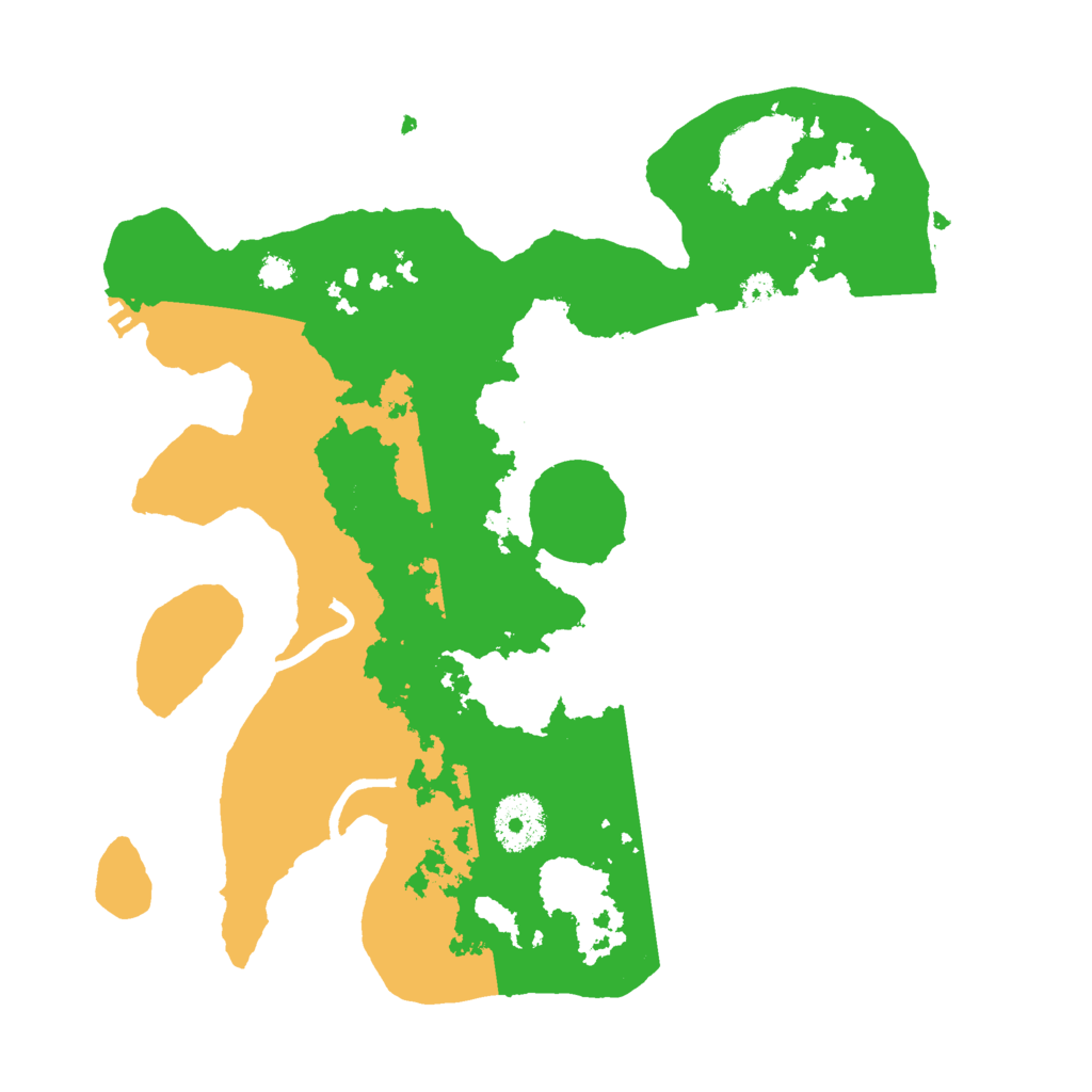 Biome Rust Map: Procedural Map, Size: 3000, Seed: 59176