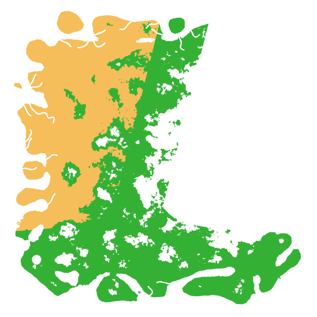 Biome Rust Map: Procedural Map, Size: 6000, Seed: 29