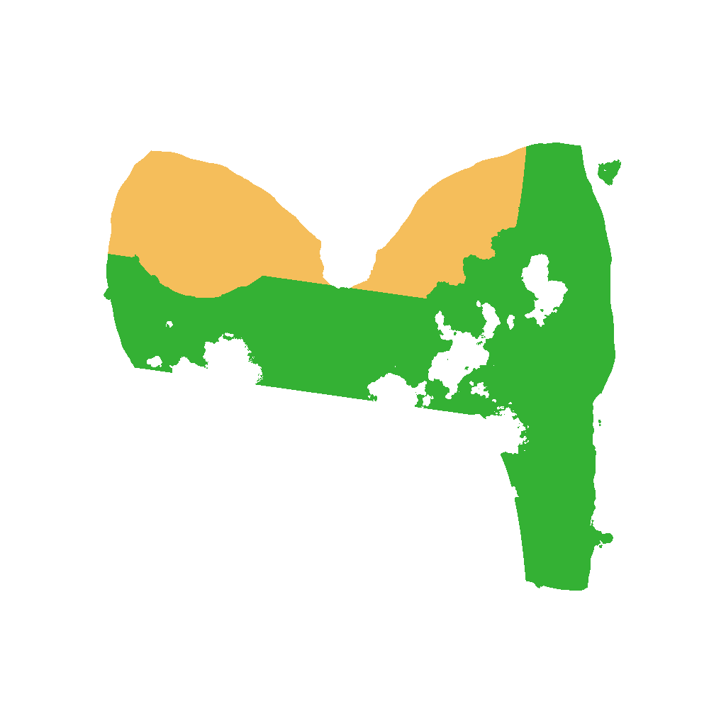 Biome Rust Map: Procedural Map, Size: 1500, Seed: 37