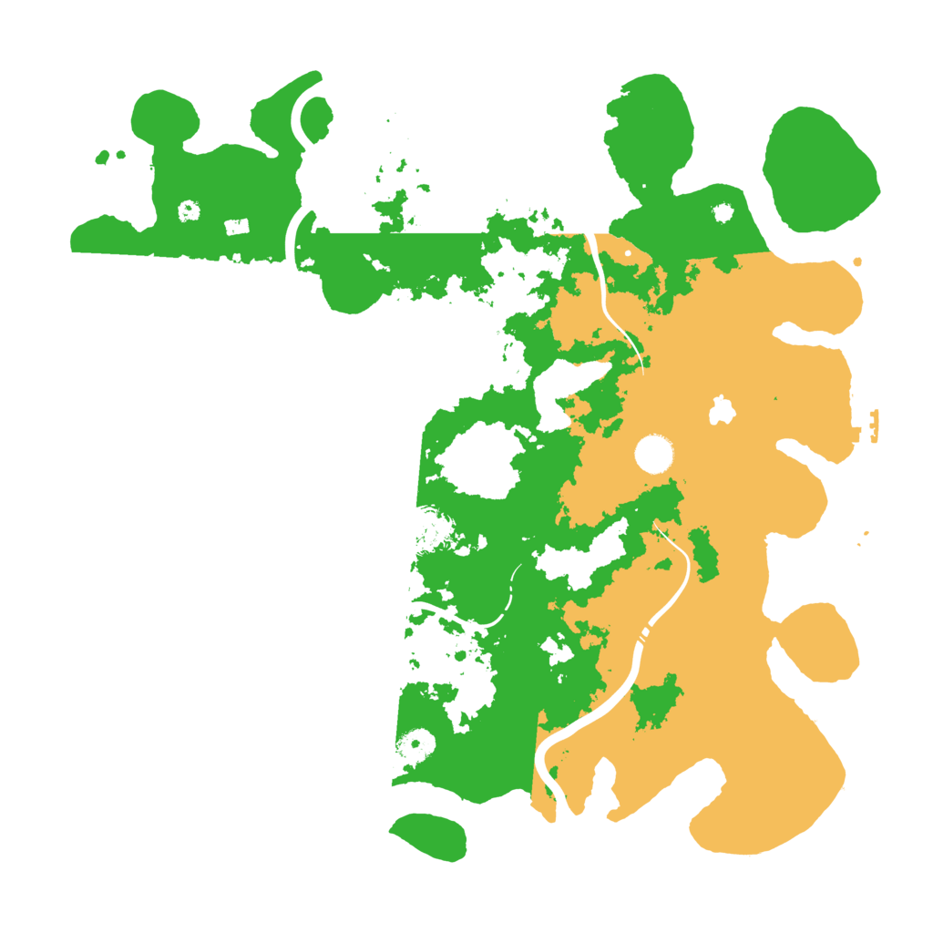 Biome Rust Map: Procedural Map, Size: 4250, Seed: 1225243898