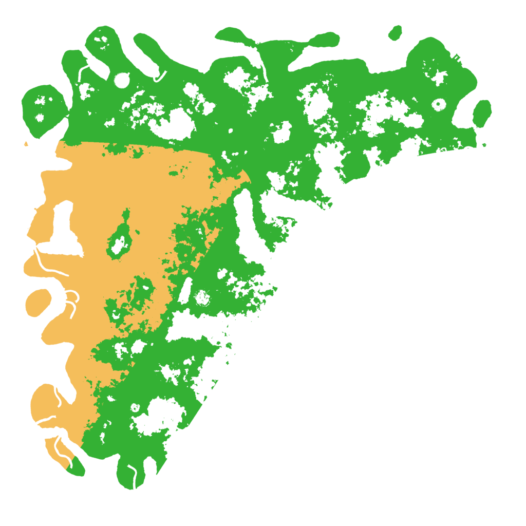 Biome Rust Map: Procedural Map, Size: 6000, Seed: 1260719103