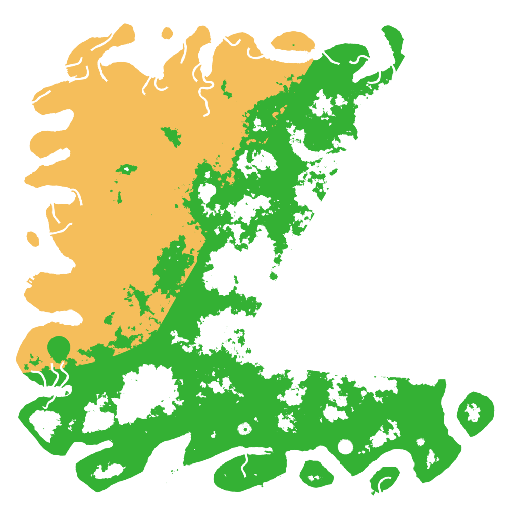 Biome Rust Map: Procedural Map, Size: 6000, Seed: 2002102559