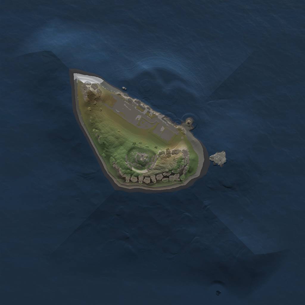 Rust Map: Procedural Map, Size: 1000, Seed: 150, 4 Monuments