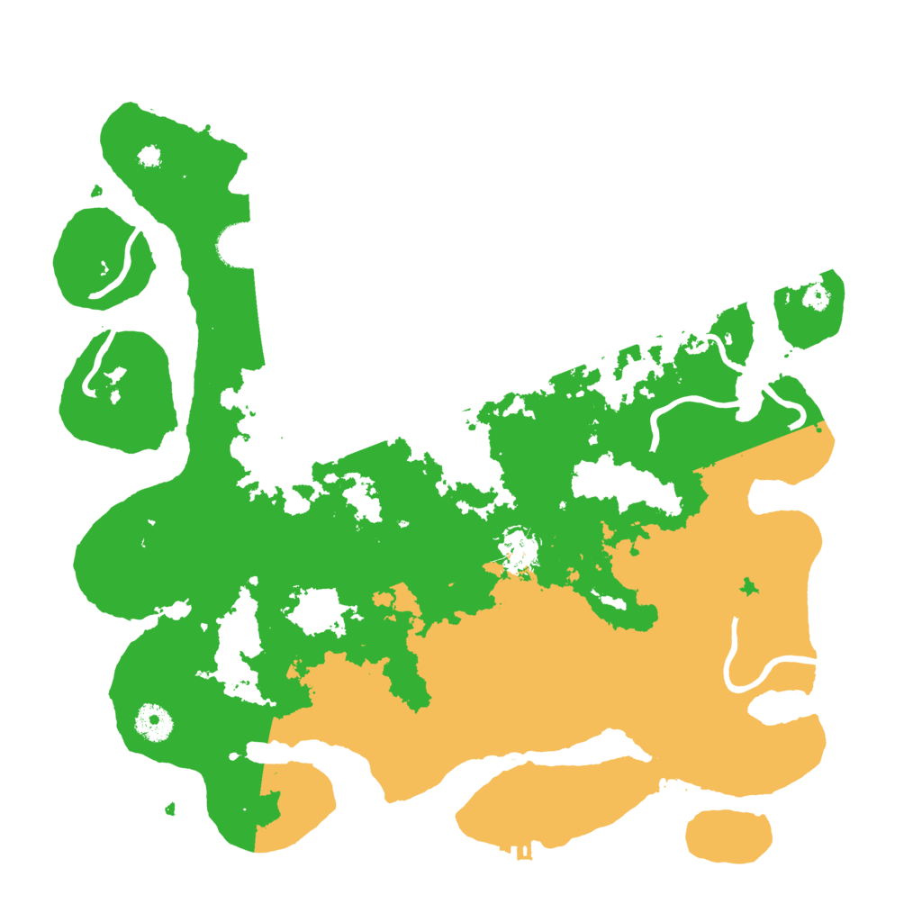 Biome Rust Map: Procedural Map, Size: 3750, Seed: 876453