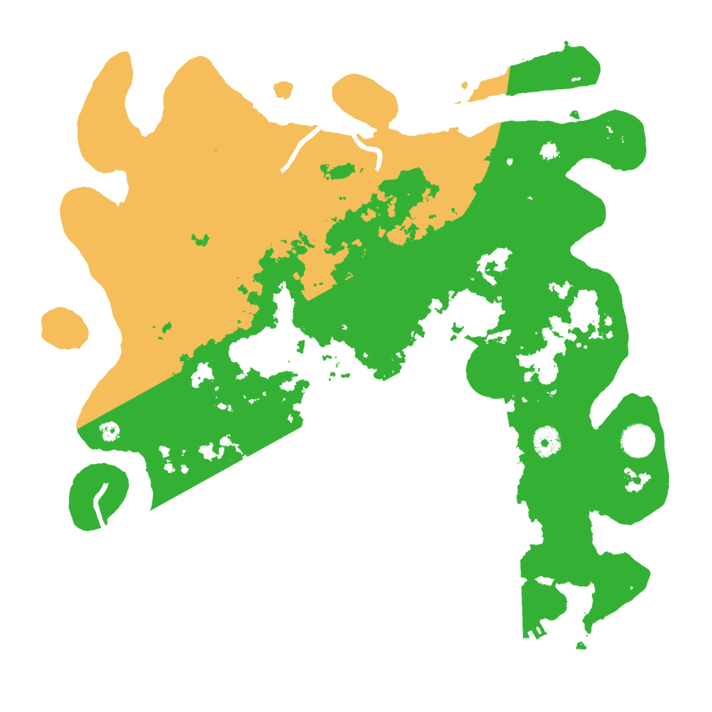 Biome Rust Map: Procedural Map, Size: 3700, Seed: 1315610284