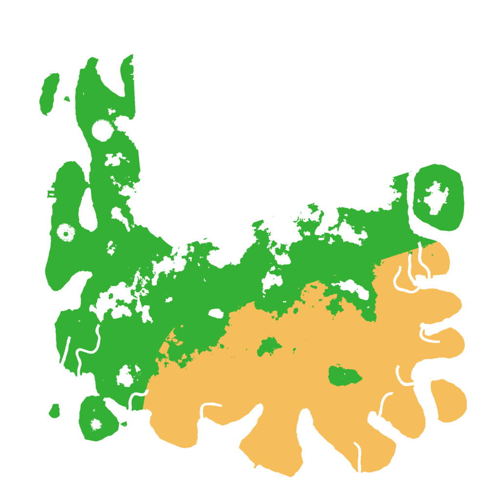 Biome Rust Map: Procedural Map, Size: 4250, Seed: 1061923665