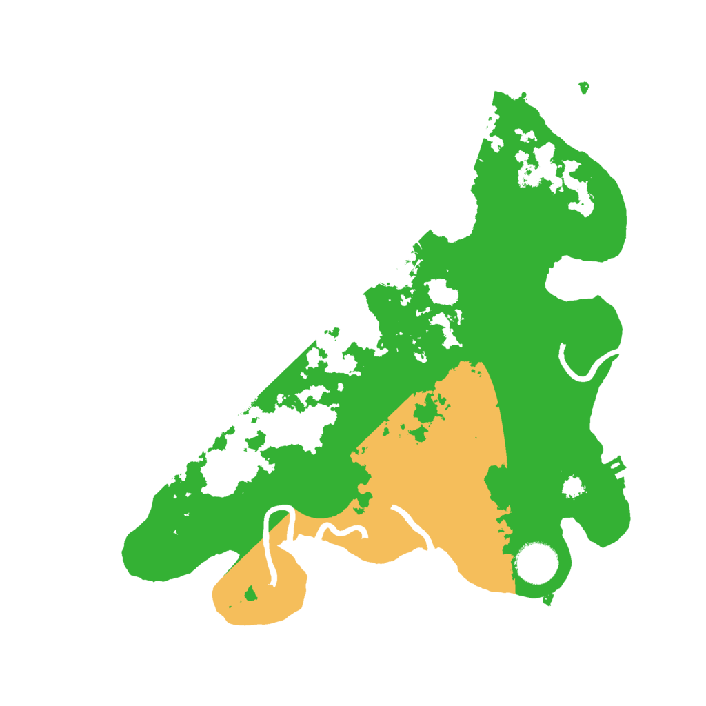 Biome Rust Map: Procedural Map, Size: 3000, Seed: 28495