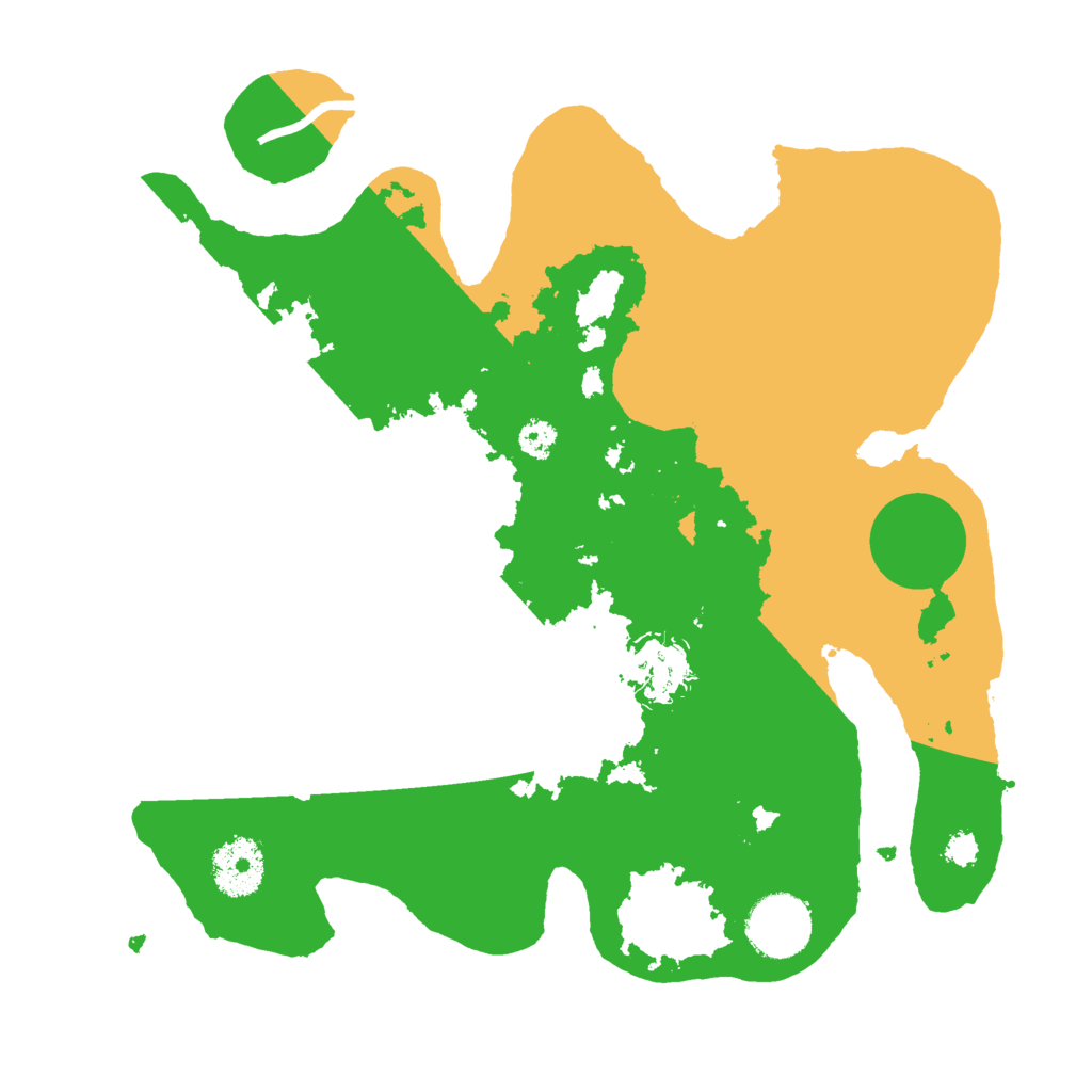 Biome Rust Map: Procedural Map, Size: 3000, Seed: 1057605738