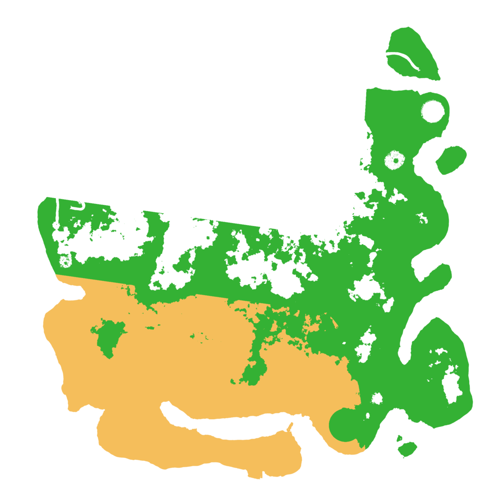 Biome Rust Map: Procedural Map, Size: 4000, Seed: 297552