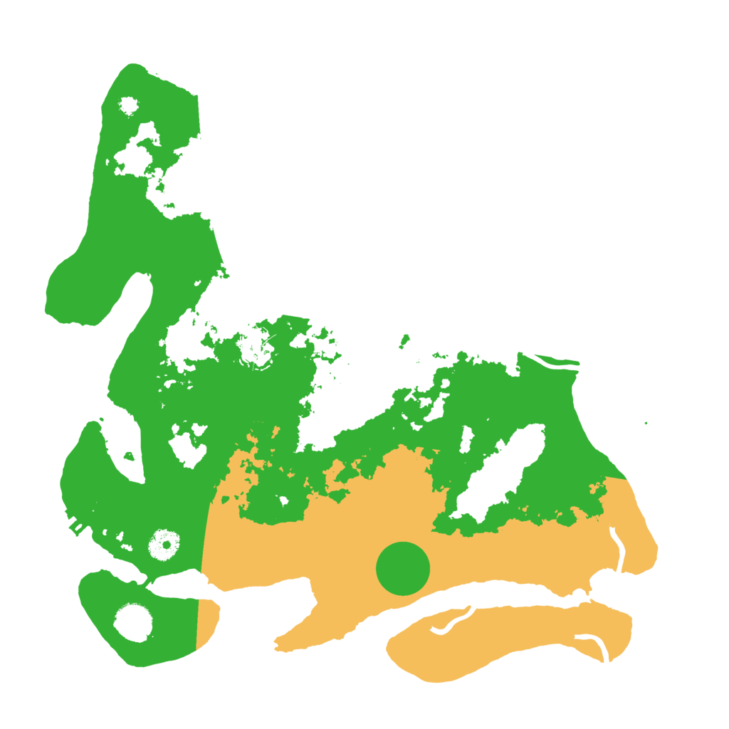 Biome Rust Map: Procedural Map, Size: 3570, Seed: 352380