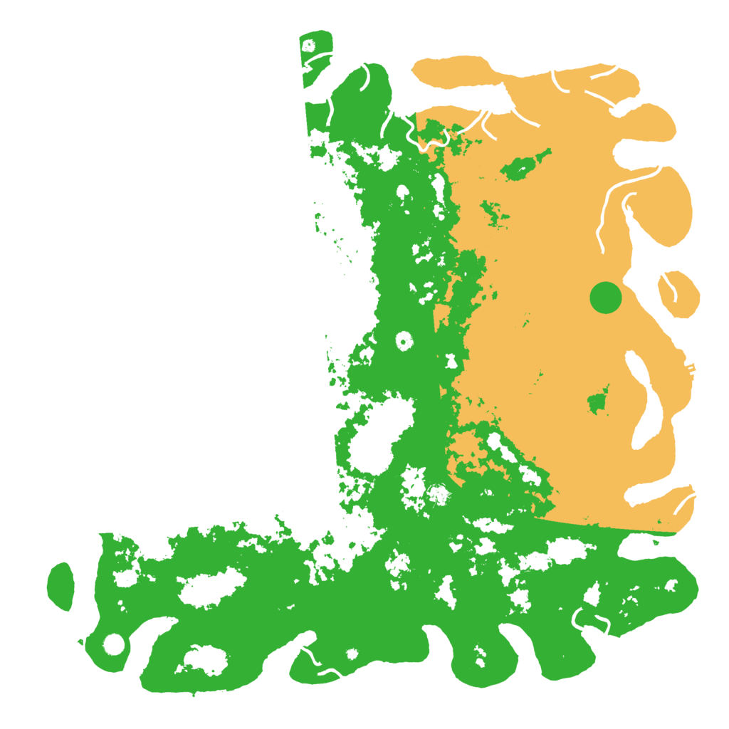 Biome Rust Map: Procedural Map, Size: 6000, Seed: 511429046
