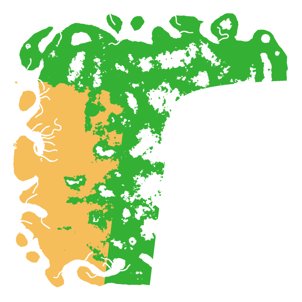 Biome Rust Map: Procedural Map, Size: 6000, Seed: 5467
