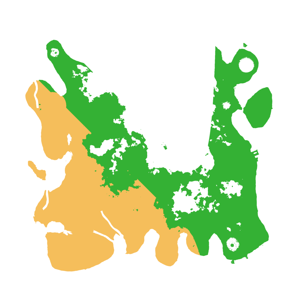 Biome Rust Map: Procedural Map, Size: 3500, Seed: 1138765082