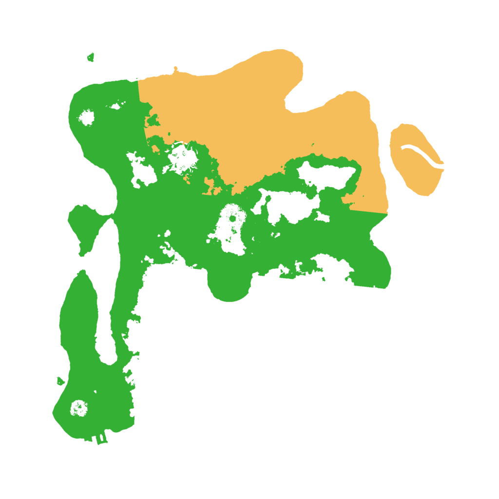 Biome Rust Map: Procedural Map, Size: 3000, Seed: 1310572641