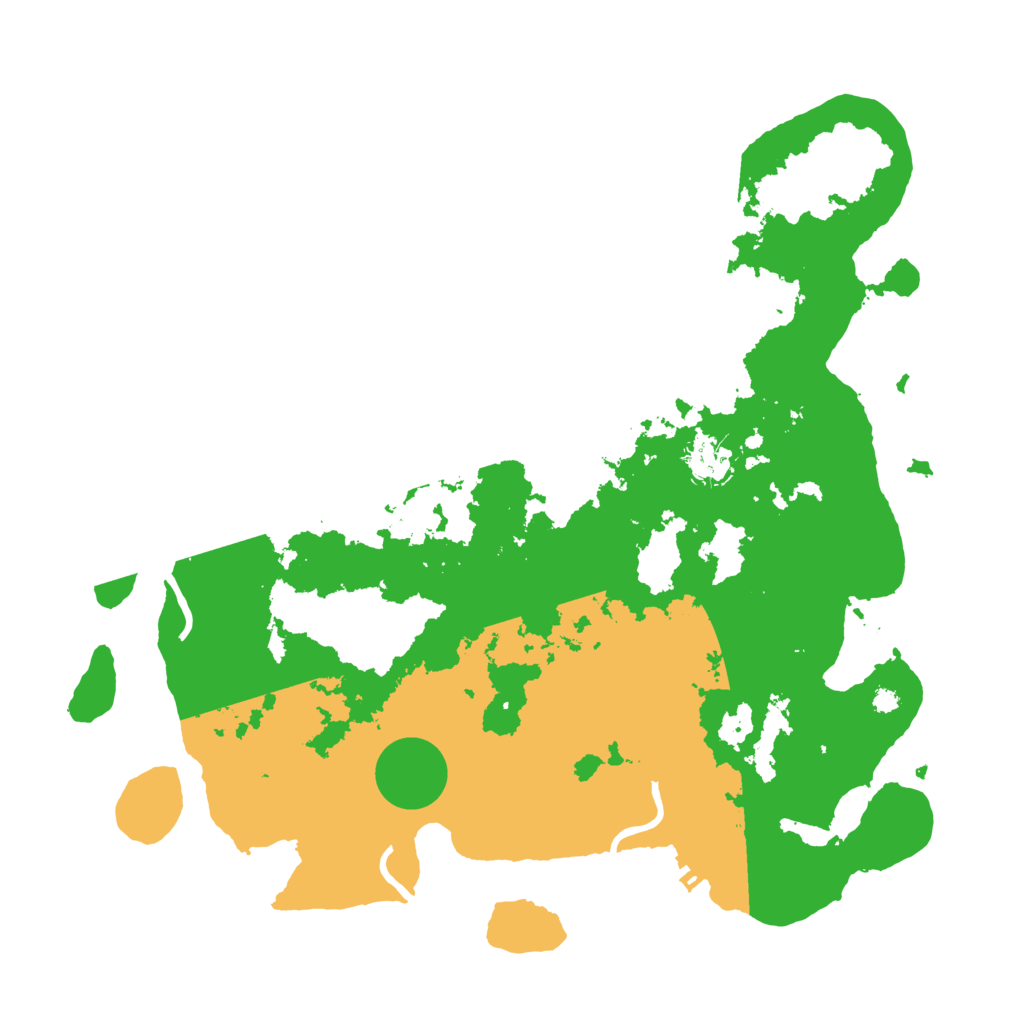 Biome Rust Map: Procedural Map, Size: 3750, Seed: 13796127