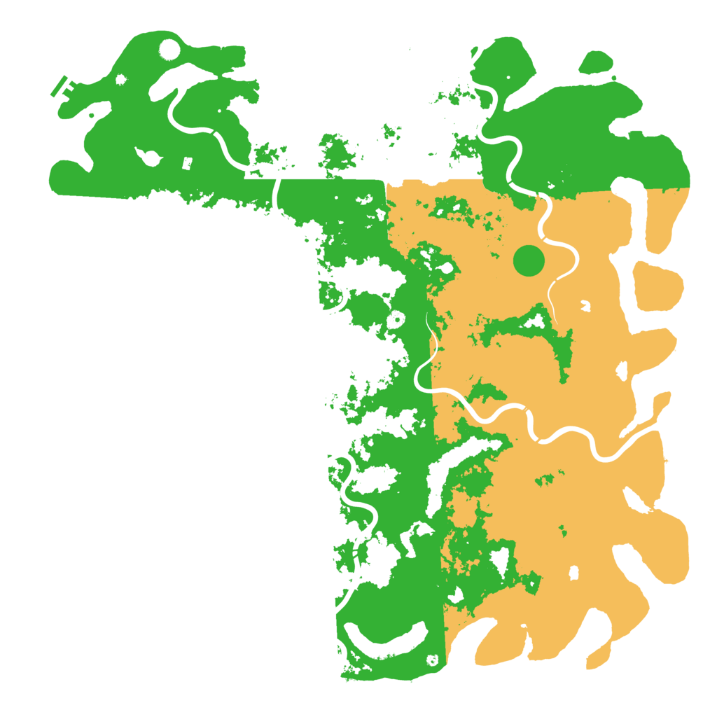 Biome Rust Map: Procedural Map, Size: 6000, Seed: 757872