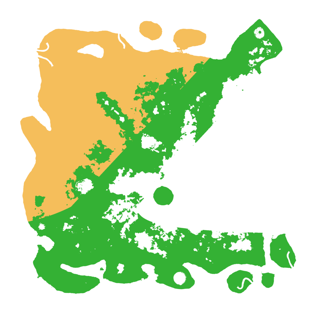 Biome Rust Map: Procedural Map, Size: 4500, Seed: 383122425