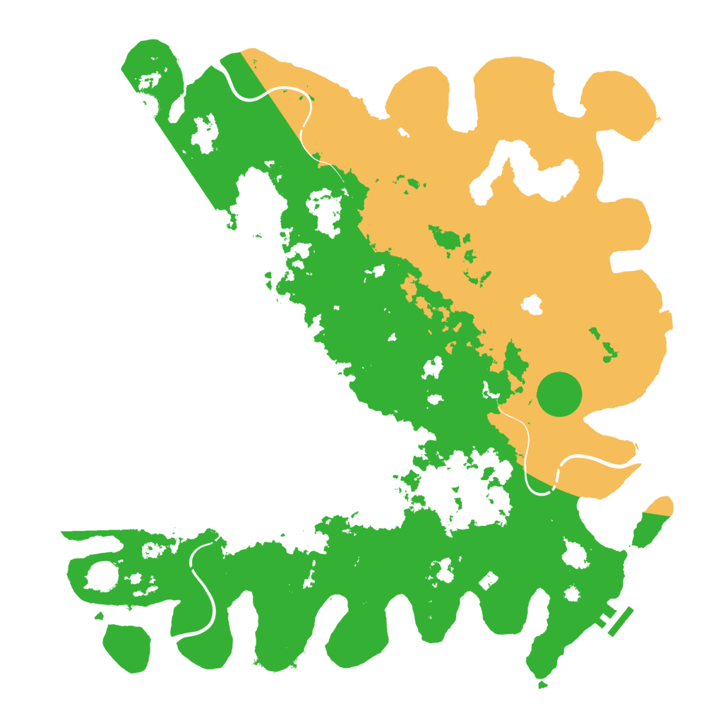 Biome Rust Map: Procedural Map, Size: 4250, Seed: 1693329679