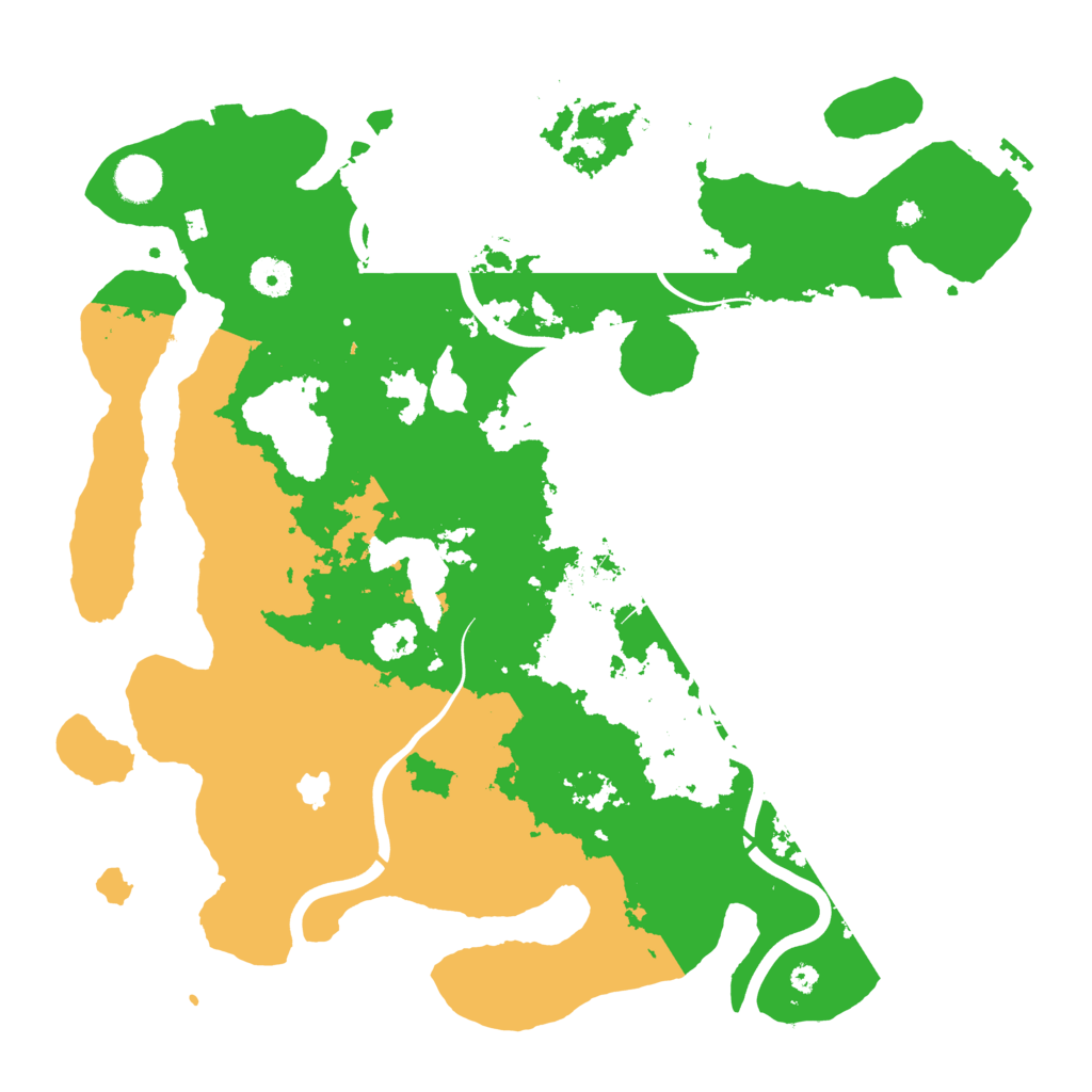 Biome Rust Map: Procedural Map, Size: 4000, Seed: 944159271