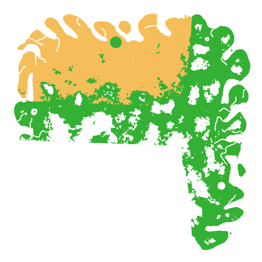 Biome Rust Map: Procedural Map, Size: 6000, Seed: 777777777