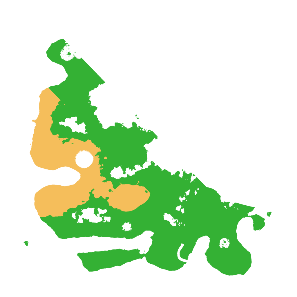 Biome Rust Map: Procedural Map, Size: 3000, Seed: 30028