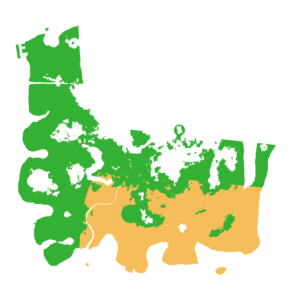 Biome Rust Map: Procedural Map, Size: 4250, Seed: 884983140
