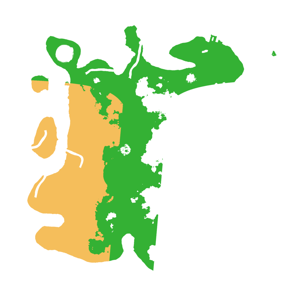 Biome Rust Map: Procedural Map, Size: 3000, Seed: 47703