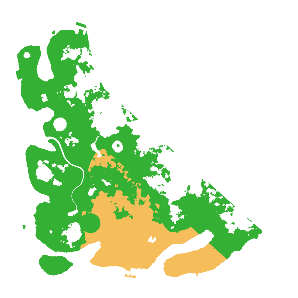 Biome Rust Map: Procedural Map, Size: 4000, Seed: 642867981