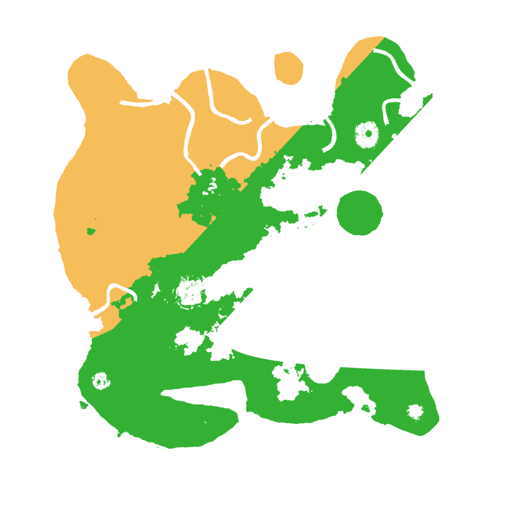 Biome Rust Map: Procedural Map, Size: 3000, Seed: 383122425