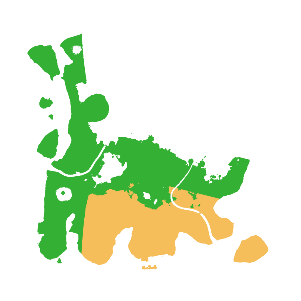 Biome Rust Map: Procedural Map, Size: 3000, Seed: 459265909