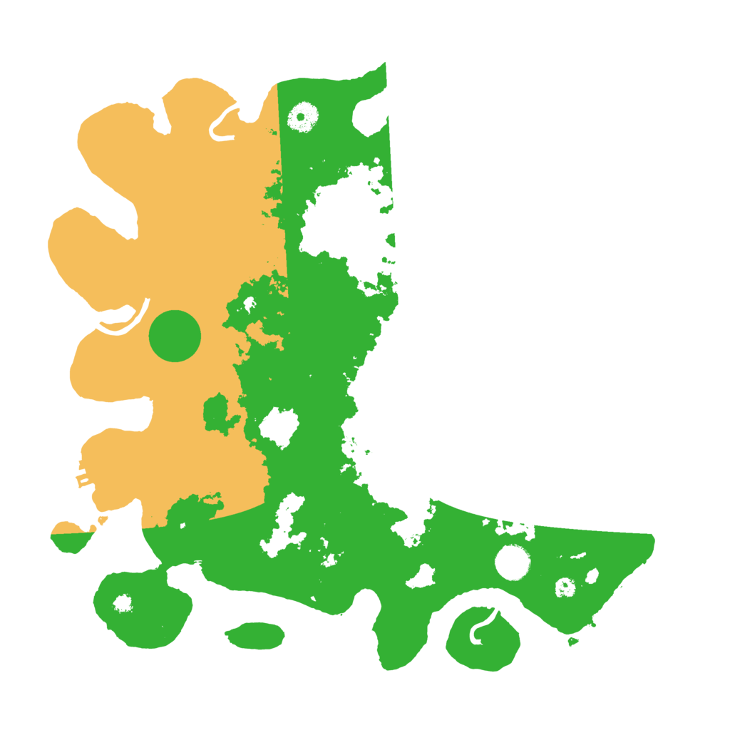 Biome Rust Map: Procedural Map, Size: 3700, Seed: 1054025891