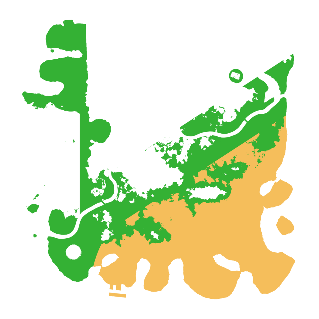 Biome Rust Map: Procedural Map, Size: 3750, Seed: 1584499819