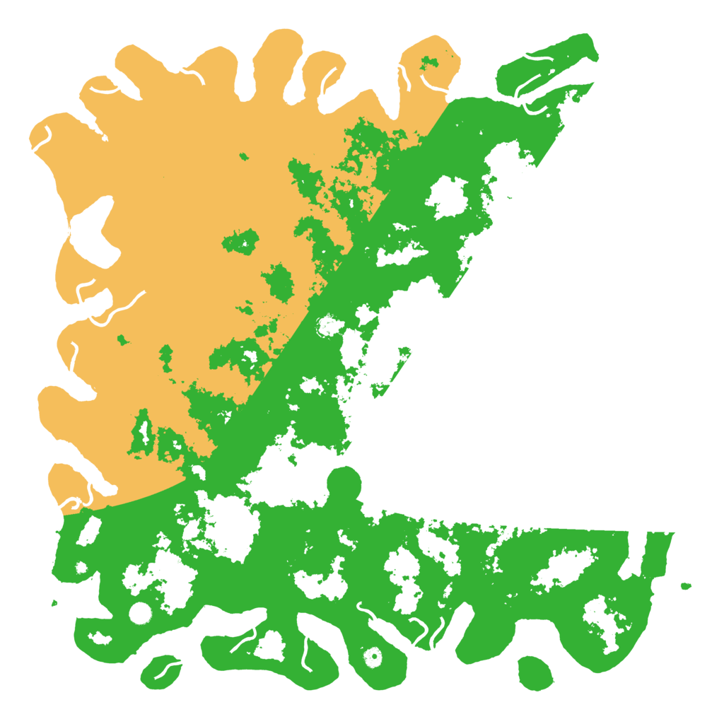 Biome Rust Map: Procedural Map, Size: 5680, Seed: 431815989