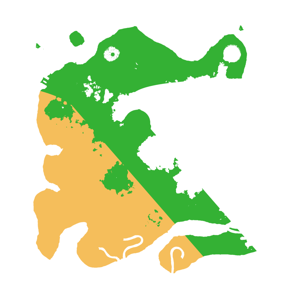 Biome Rust Map: Procedural Map, Size: 3000, Seed: 604746059