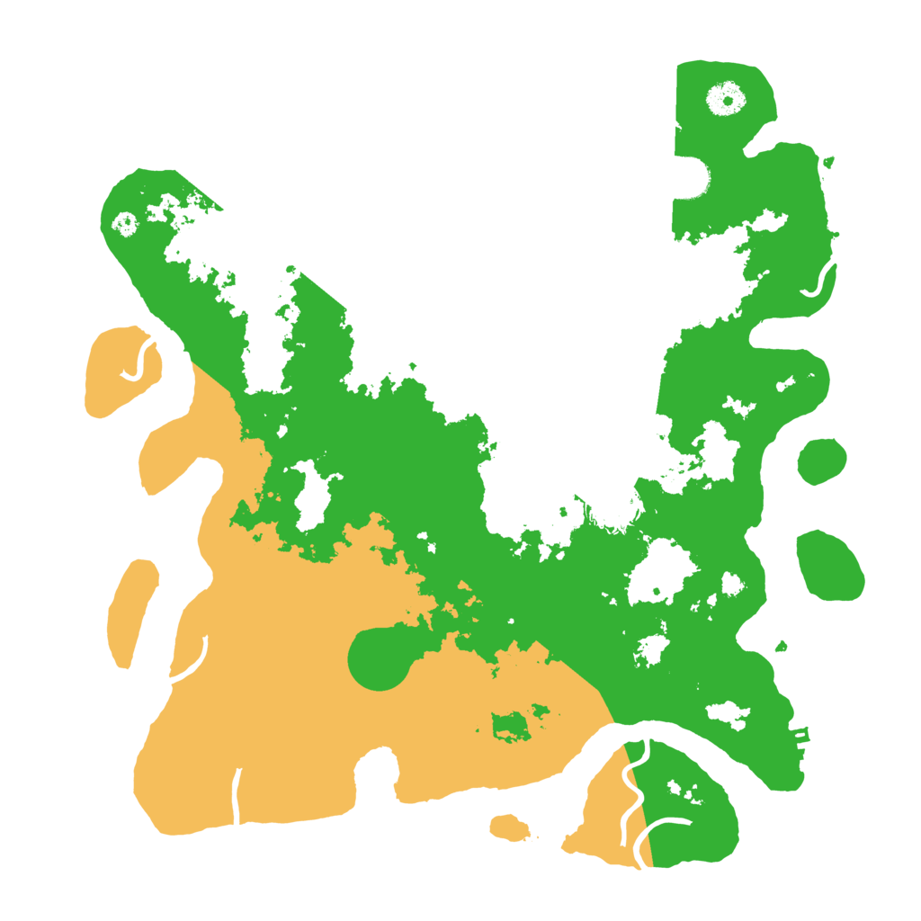 Biome Rust Map: Procedural Map, Size: 3850, Seed: 1022111832