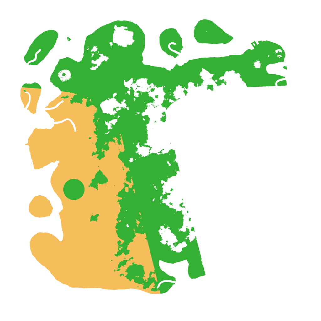 Biome Rust Map: Procedural Map, Size: 4000, Seed: 64971013