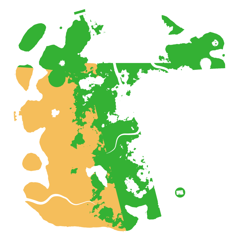 Biome Rust Map: Procedural Map, Size: 4000, Seed: 64971013