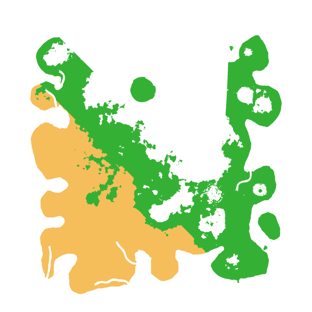 Biome Rust Map: Procedural Map, Size: 3500, Seed: 1140172978